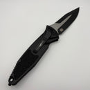 Factory Blem Microtech Socom Elite Spear Point Auto Black Tactical Standard Signature Series 160A-1TSS