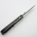 Pre-Owned Microtech Terzuola D/A Carbon Fiber Handle & Satin Blade