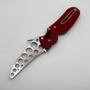 Spyderco P'KAL Red G10 Trainer 440C C103TR