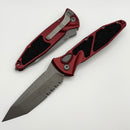 Microtech Socom Elite Auto w/ Apocalyptic T/E Partial Serrated & Merlot Handle 161A-11APMR