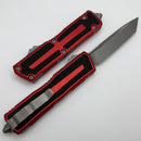 Microtech Scarab 2 Gen 3 Apocalyptic Spine Fluted Tanto w/ Red Handle 1279-10APRD