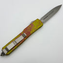 Pre-Owned Microtech Ultratech D/E Zombie Tech Bead Blast Standard 122-7Z