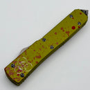 Pre-Owned Microtech Ultratech D/E Zombie Tech Bead Blast Standard 122-7Z