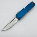 Microtech UTX-85 Gen IV w/ Blue Handle & Stonewash S/E M390MK 12314-10BL