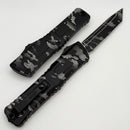 Microtech Knives Combat Troodon Gen III Pixel Camo Full Serrated Tanto 1144-3PXC