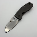 Spyderco Techno 2 Titanium Handle and CTS-XHP Plain Edge C158TIP2