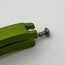 Pre-Owned Microtech Metalmark Zombie Green Handles & Black Elmax 170-1ZG
