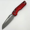 Microtech Knives MSI RAM LOK Red Fluted Aluminum & Apocalyptic M390MK 210-10APFLRD