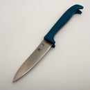 Spyderco Counter Critter Blue Handle and 7CR17 Plain Edge K21PBL