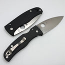 Spyderco Bodacious Black G-10 & Serrated CPM-S30V C263GS