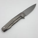 Uldanov Custom Knives R1 w/ Milled Titanium & MagnaCut Flipper