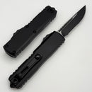 Microtech UTX-85 Gen IV w/ Black Handle & Black Serrated S/E M390MK 12314-2T