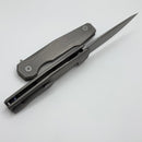 Uldanov Custom Knives R1 w/ Milled Titanium & M390 Flipper