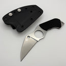 Spyderco Swick 6 Black G10 and LC200N Plain Edge FB14P6