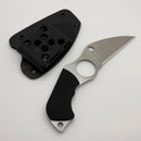 Spyderco Swick 6 Black G10 and LC200N Plain Edge FB14P6