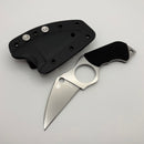 Spyderco Swick 5 Black G10 and LC200N Plain Edge FB14P5