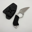 Spyderco Swick 5 Black G10 and LC200N Plain Edge FB14P5