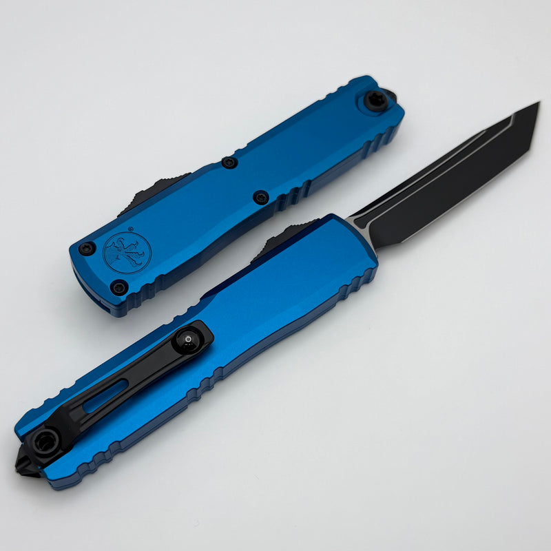 Microtech Ultratech Gen IV T/E Tactical Standard w/ Blue Handle 11234-1BL