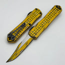 Heretic Knives Manticore E Cel Shade Yellow w/ Bowie MagnaCut H026BF-CS-YW