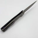 Uldanov Custom Knives R1 w/ Milled Titanium/Carbon Fiber & S90V Flipper