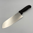 Spyderco Santoku Black handle and MBS26 plain edge K08PBK