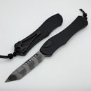 Heretic Hydra V4 w/ Black Aluminum Handle & Commando Tanto H406-15A-COMM