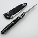 Microtech Socom Ram-Lok w/ Black Aluminum Frag Handles & T/E Stonewash M390MK 161RL-10FR