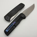 Custom Knife Factory Yeti Gnome 2.0 Crystal Titanium & M398