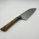 Factory Blem Microtech Santoku 4.2" Coyote Tan G-10/Titanium Bolster Handle w/ Stonewash M390MK 3300B-10CE