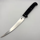 Spyderco Shelter Cove Black G-10 Handle and 8CR17MOV Plain Edge