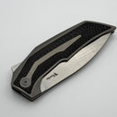 Reate Knives T4000 Titanium Handle w/ Carbon Fiber Inlay & 3.875" M390