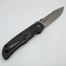 Pre Owned Custom Knife Factory Eagle Rock w/ Black Carbon Fiber & S90V