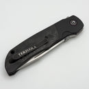 Pre Owned Custom Knife Factory Eagle Rock w/ Black Carbon Fiber & S90V