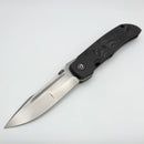 Pre Owned Custom Knife Factory Eagle Rock w/ Black Carbon Fiber & S90V