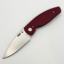 TRM Neutron 2 Cranberry Frost Lizard Skin Titanium Handles & 20CV