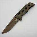 Benchmade Adamas FDE G10 Cruwear Part-Serrated 2750SFE-2