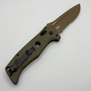 Benchmade Adamas FDE G10 Cruwear Part-Serrated 2750SFE-2