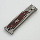 Reate EXO-M Red/Black Damascus Pattern G-10 & All Satin Tanto