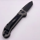 Pre-Owned Microtech Knives LUDT Gen III Black Tanto w/ Natural Clear Handle 1136-1NC
