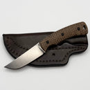 TRM Tagalong Burlap Micarta Handles & MagnaCut