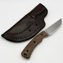 TRM Tagalong Burlap Micarta Handles & MagnaCut
