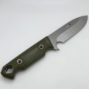 Medford Pro Series STA Sniper w/ OD Green G10 Handles & Tumbled 3V Fixed Blade