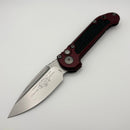 Pre-Owned Microtech Knives LUDT Gen III Stonewash Drop Point w/ Merlot Handle 1135-10MR