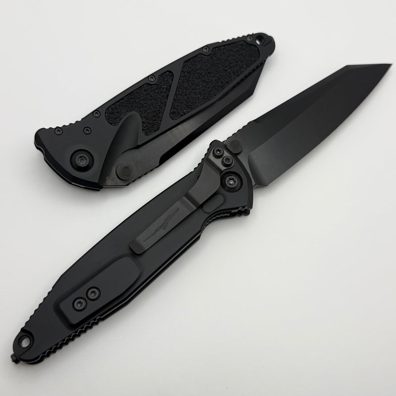 Microtech Socom Elite Warcom Shadow w/ Black Handles & DLC 259-1DLCTSH