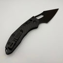 Pre-Owned Microtech Knives Manual Stitch RAM LOK Smooth Carbon Fiber DLC Standard Signature Series 169RL-1DLCTCFS