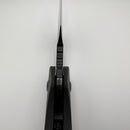 Pre-Owned Microtech Knives Manual Stitch RAM LOK Smooth Carbon Fiber DLC Standard Signature Series 169RL-1DLCTCFS