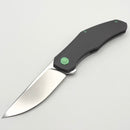 Holt Bladeworks Renegade Liner Lock w/ Titanium Blizzard Satin Handles & Stonewashed