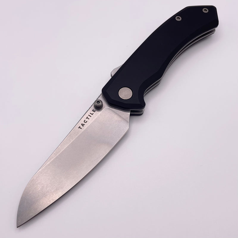 Pre-Owned Tactile Knife Chupacabra Black Aluminum & MagnaCut