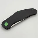 Holt Bladeworks Renegade Liner Lock w/ Titanium Blizzard Satin Handles & Stonewashed