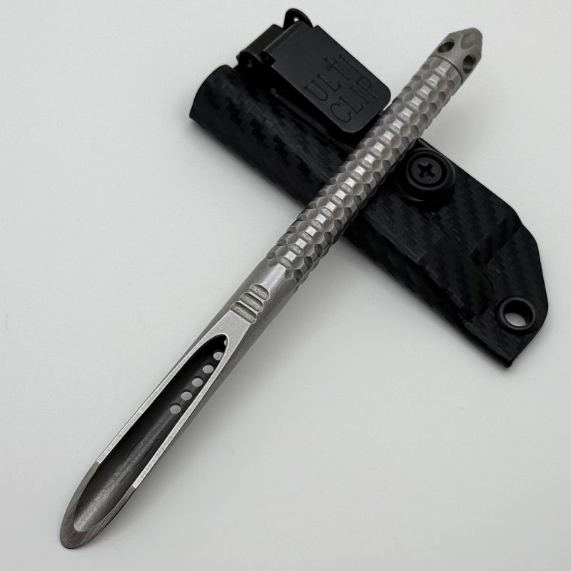 Microtech TAC-P Mini Stonewashed with Glass Breaker 112M-10